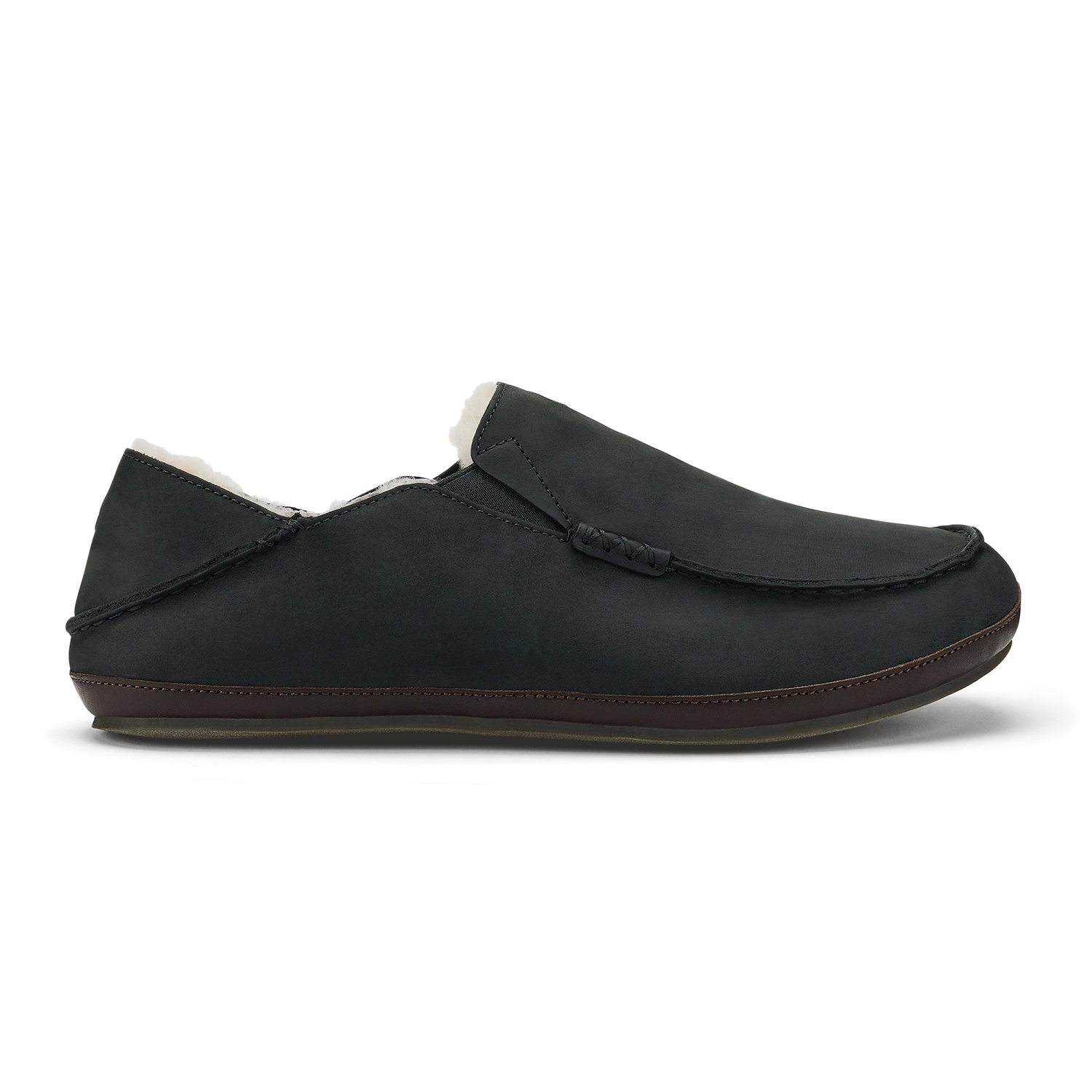 OluKai Moloā Slipper-Black / Dk Java