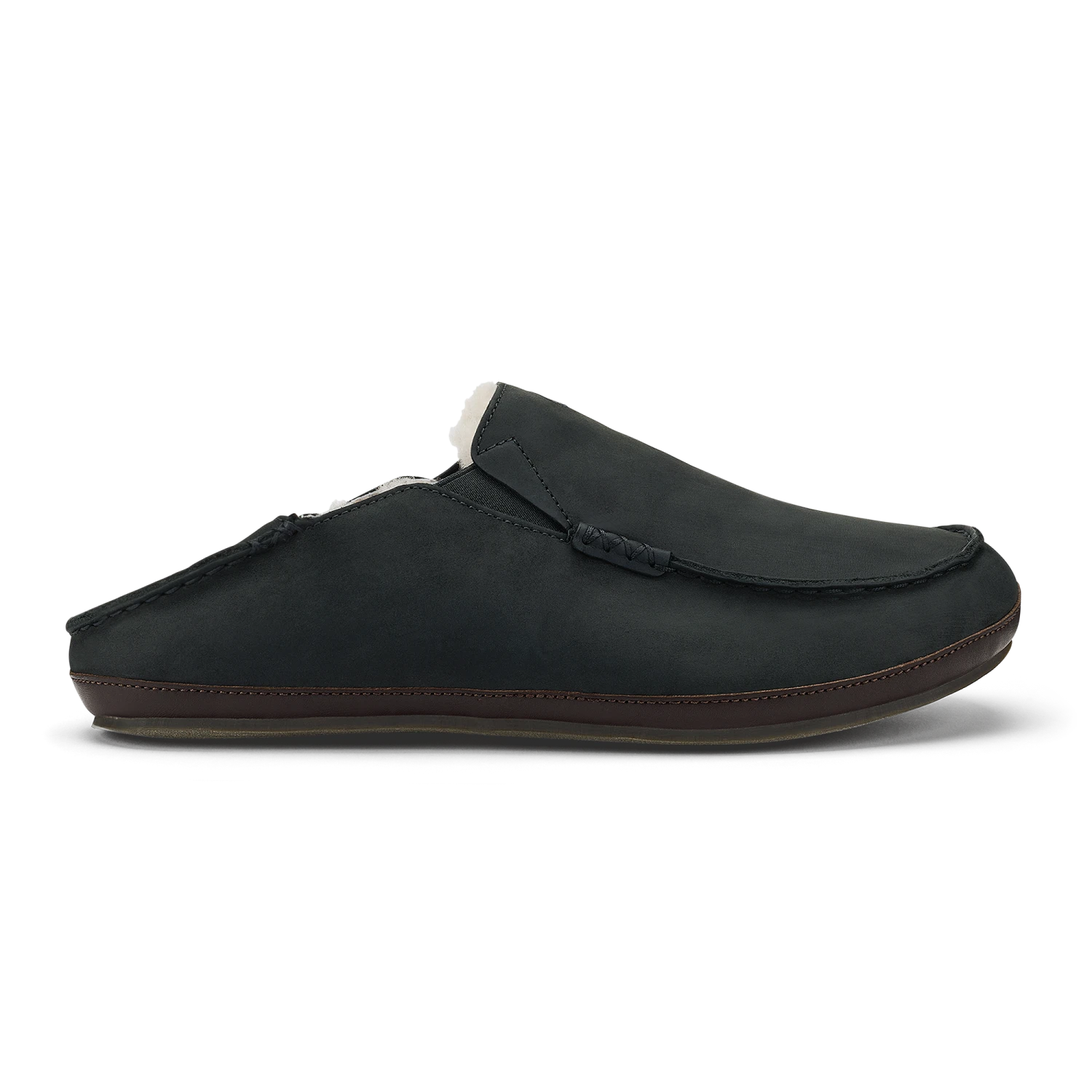 OluKai Moloā Slipper-Black / Dk Java - Image 4