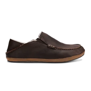 OluKai Moloā Slipper – Dark Wood