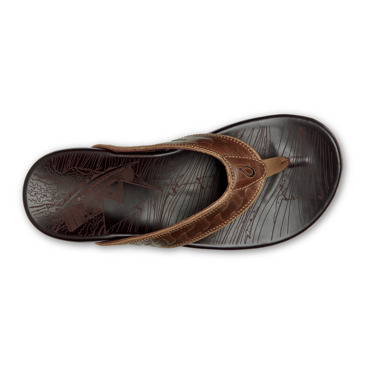 OluKai Hikianalia – Tan / Dark Java - Image 9