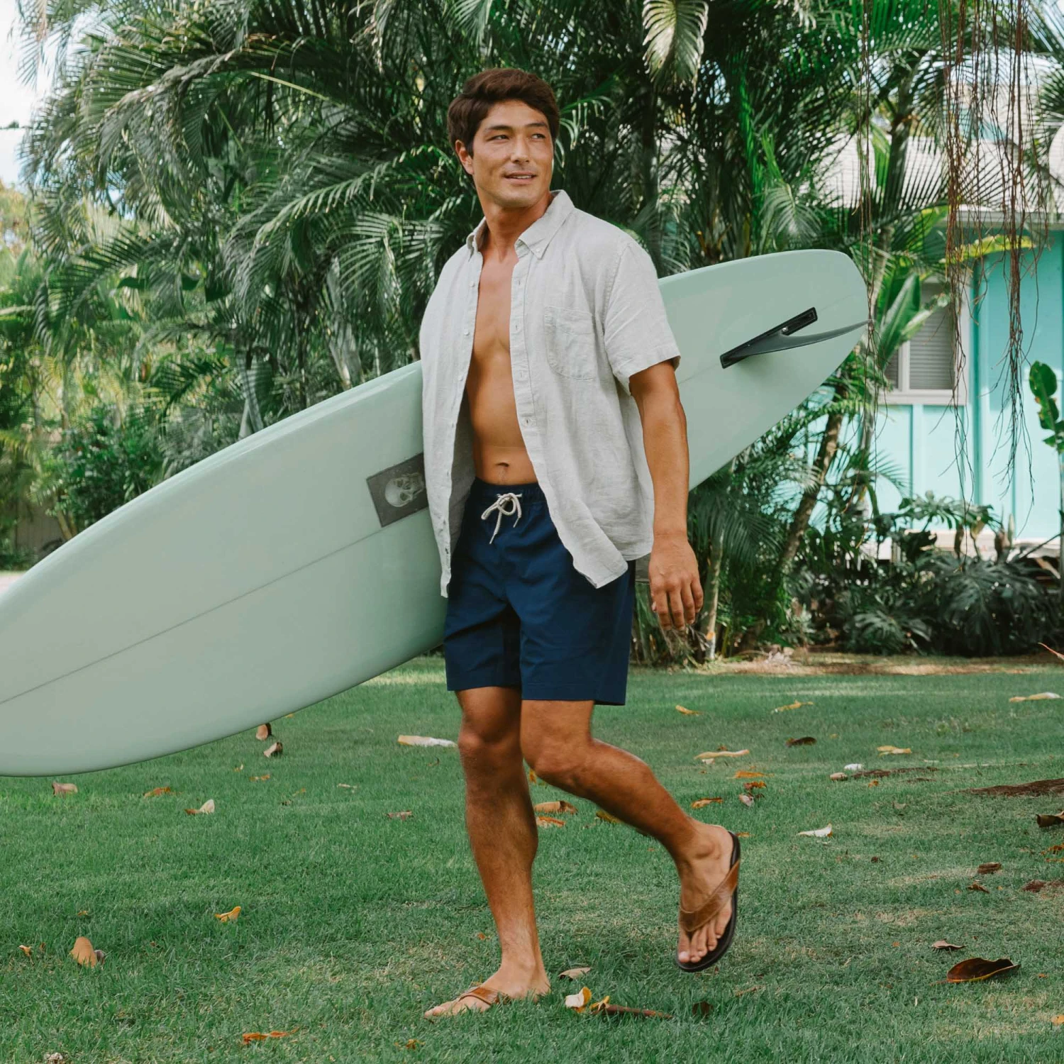 OluKai Hikianalia – Tan / Dark Java - Image 4