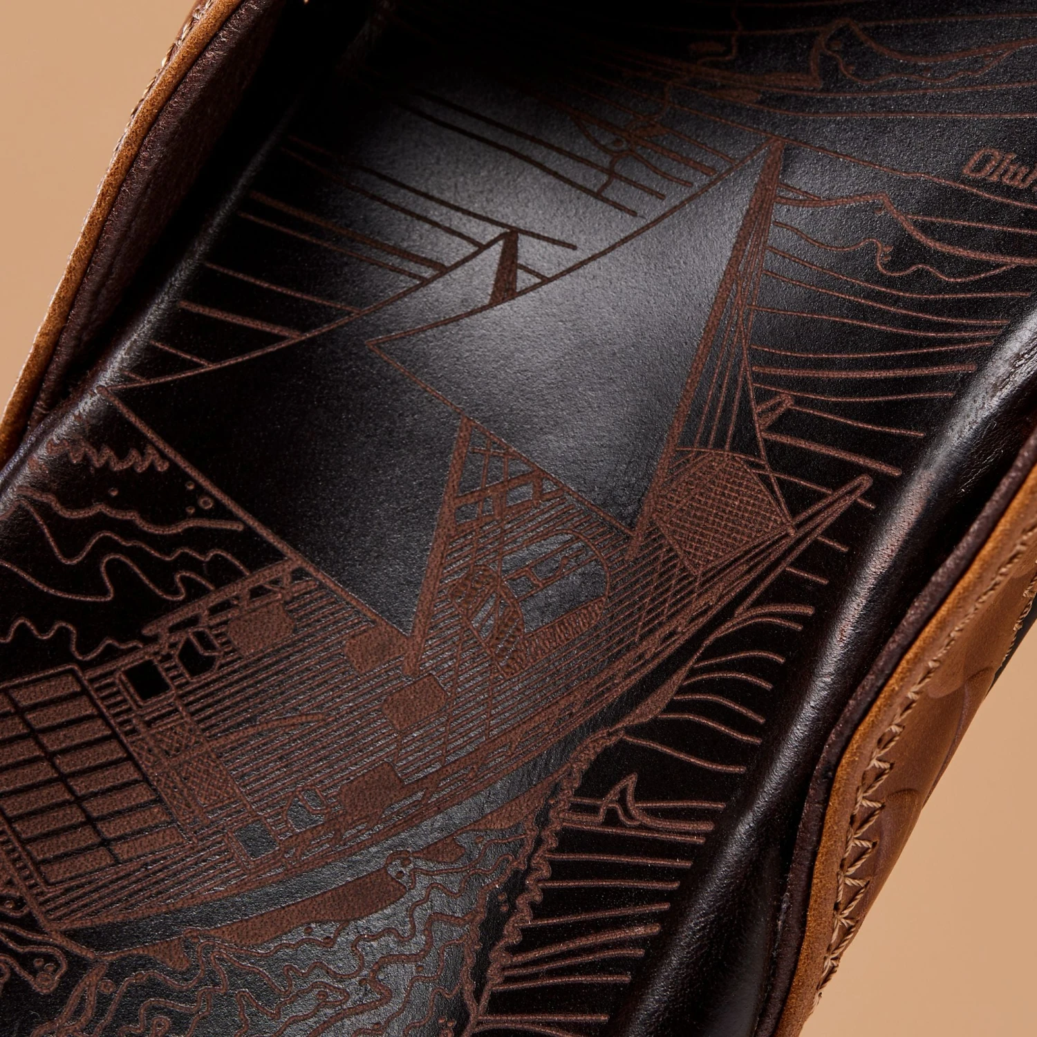 OluKai Hikianalia – Tan / Dark Java - Image 5