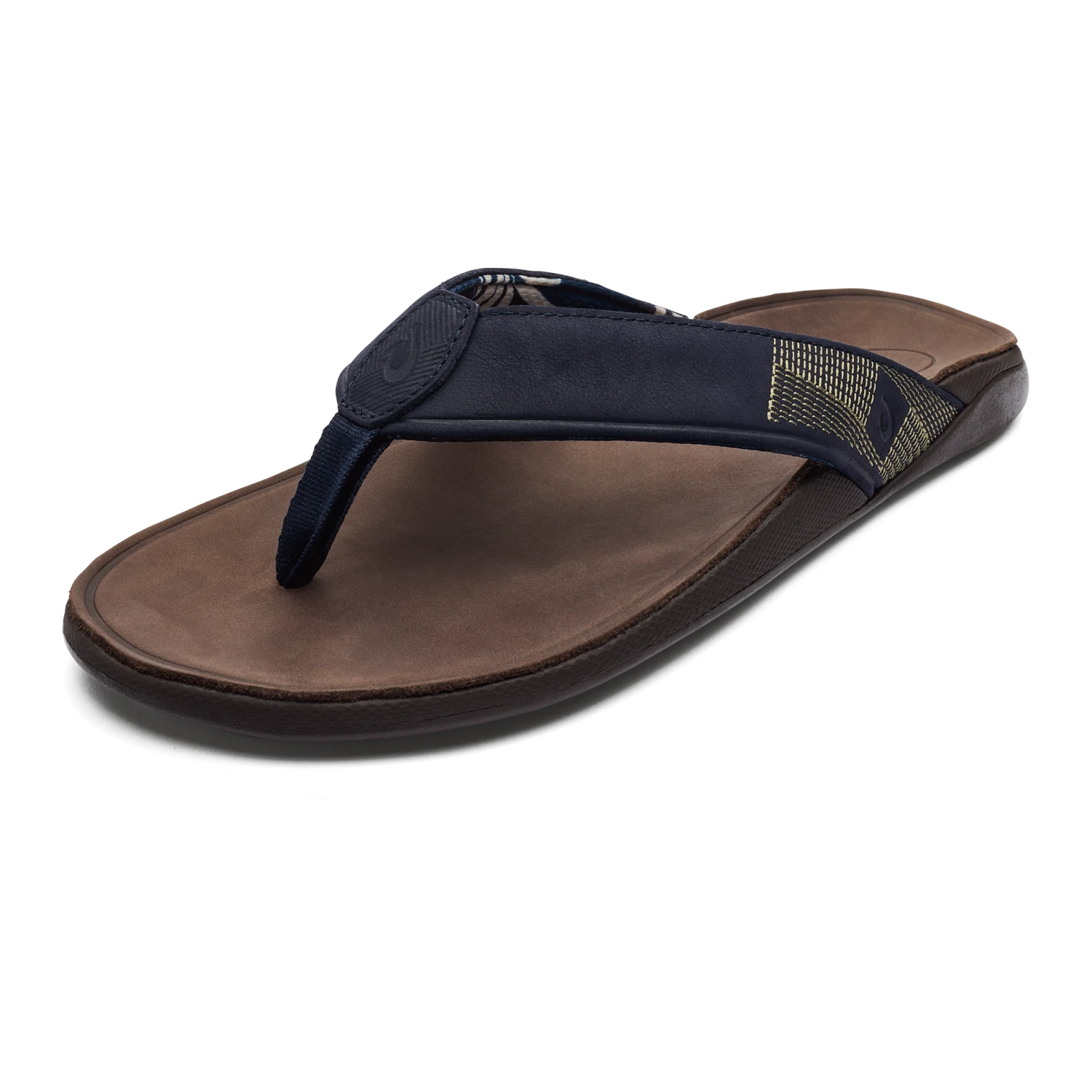 OluKai Tuahine – Trench Blue / Dark Wood - Image 4