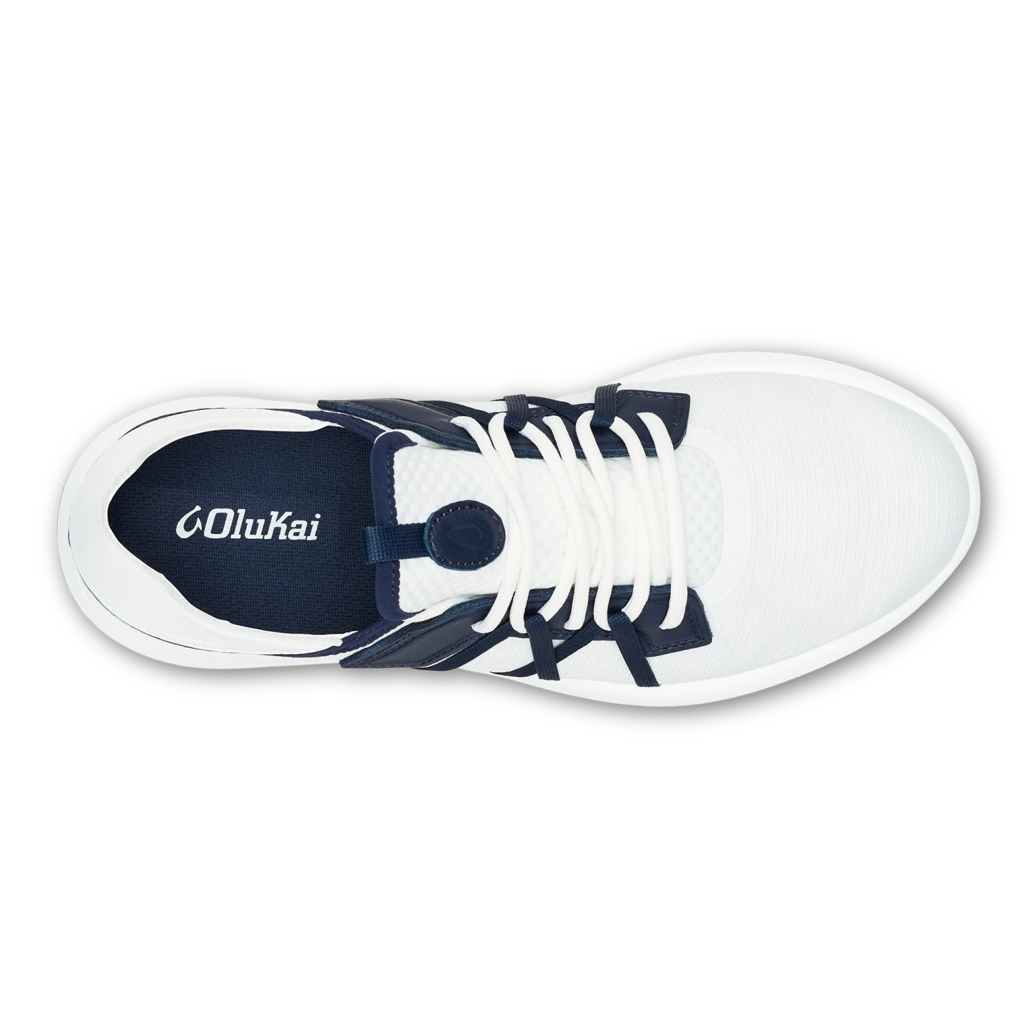 OluKai Manele – Bright White / Mood Indigo - Image 5