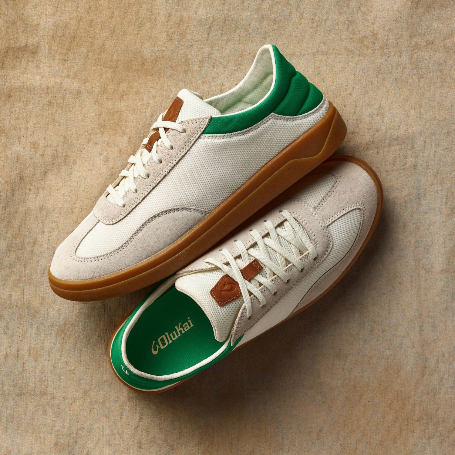 OluKai Pūnini – Off White / Bamboo - Image 6