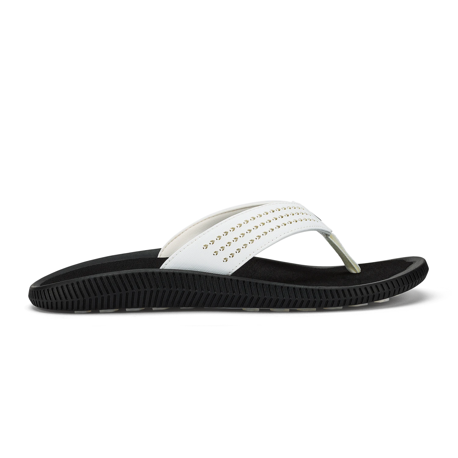 OluKai Ulele Golf – White / Lava Rock