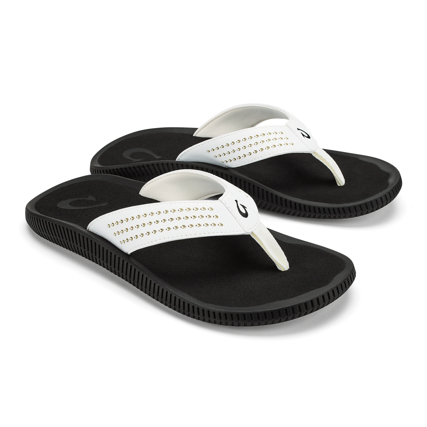 OluKai Ulele Golf – White / Lava Rock - Image 2