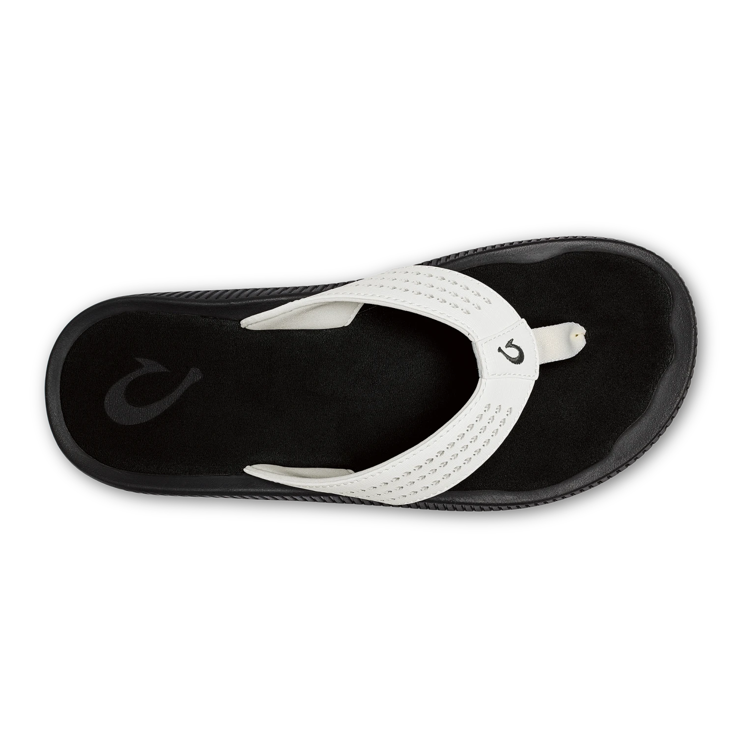 OluKai Ulele Golf – White / Lava Rock - Image 3