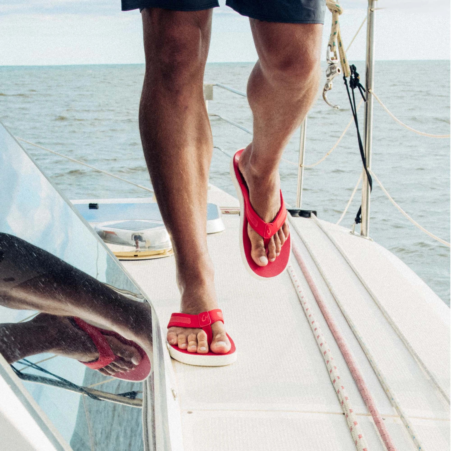 OluKai Leeward – Red Lava - Image 2