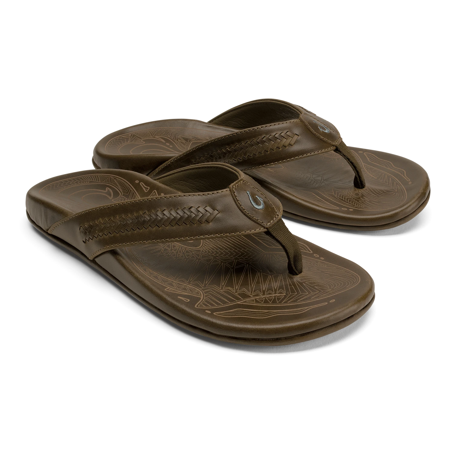 OluKai Mea Ola Mano-Mustang / Tan - Image 5
