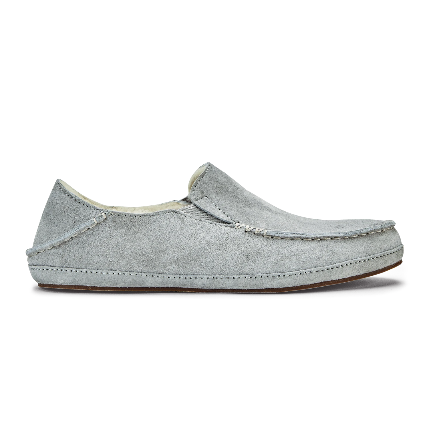 OluKai Nohea Slipper – Pale Grey