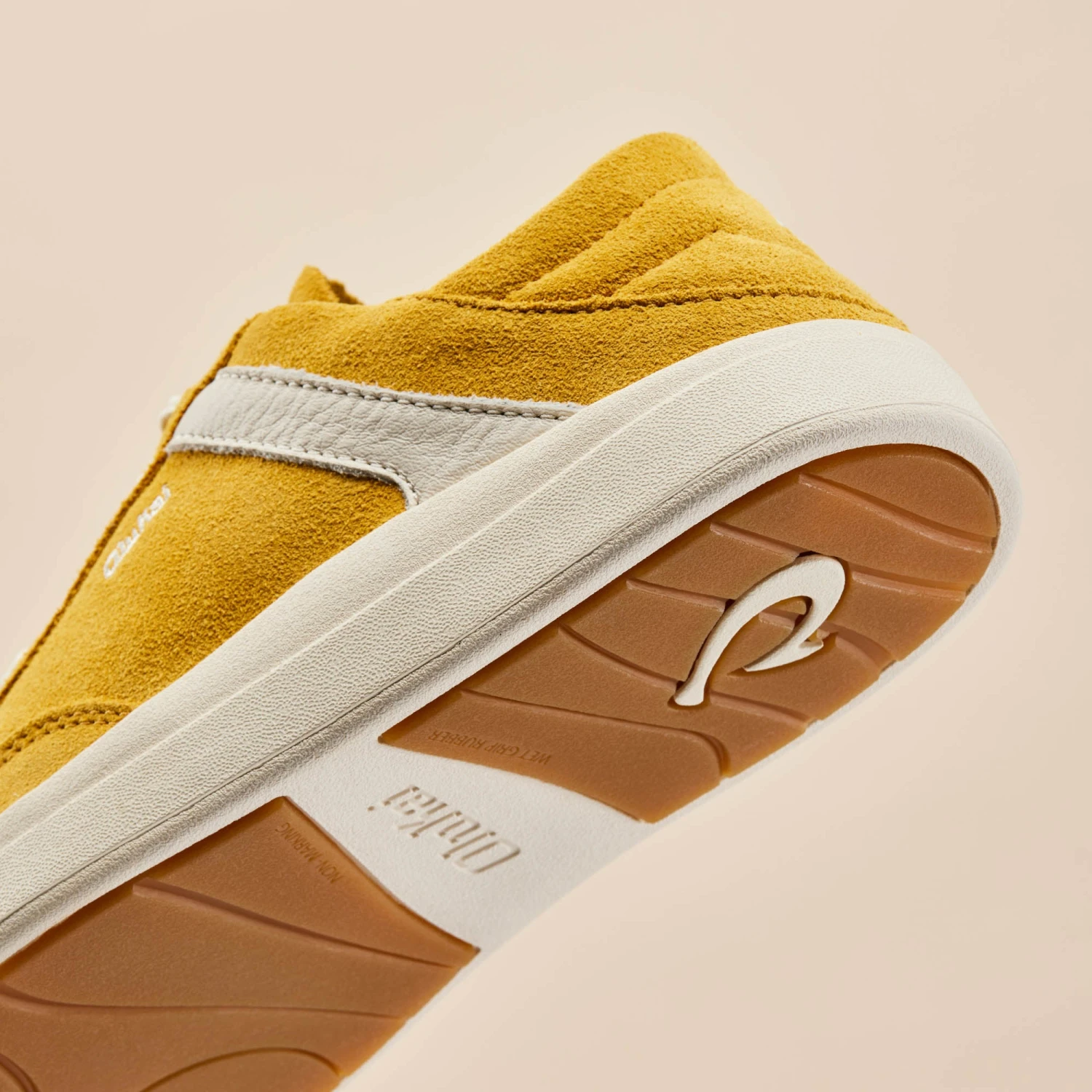 OluKai Hā'upu – Mustard / Off White - Image 6