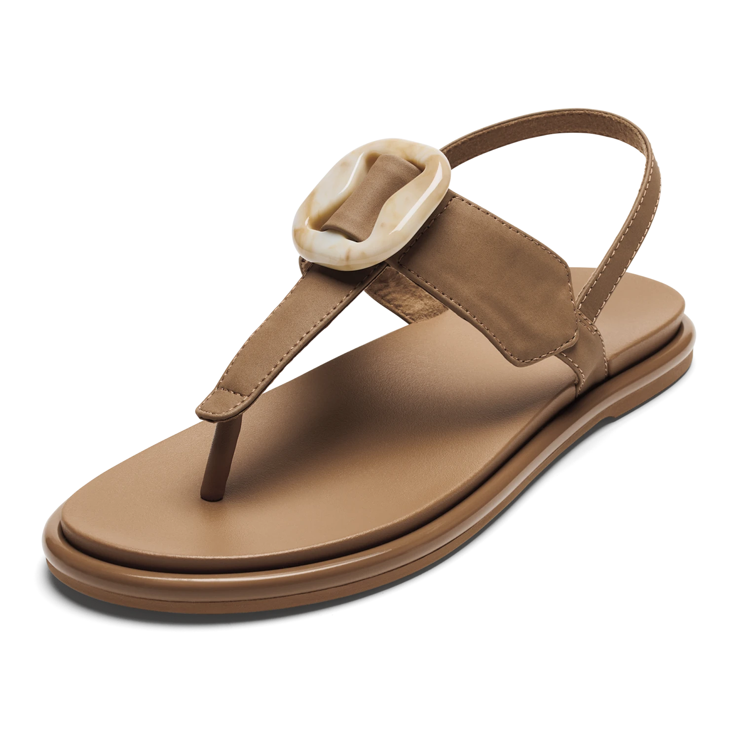 OluKai La'i T–Bar – Tan / Tan - Image 5