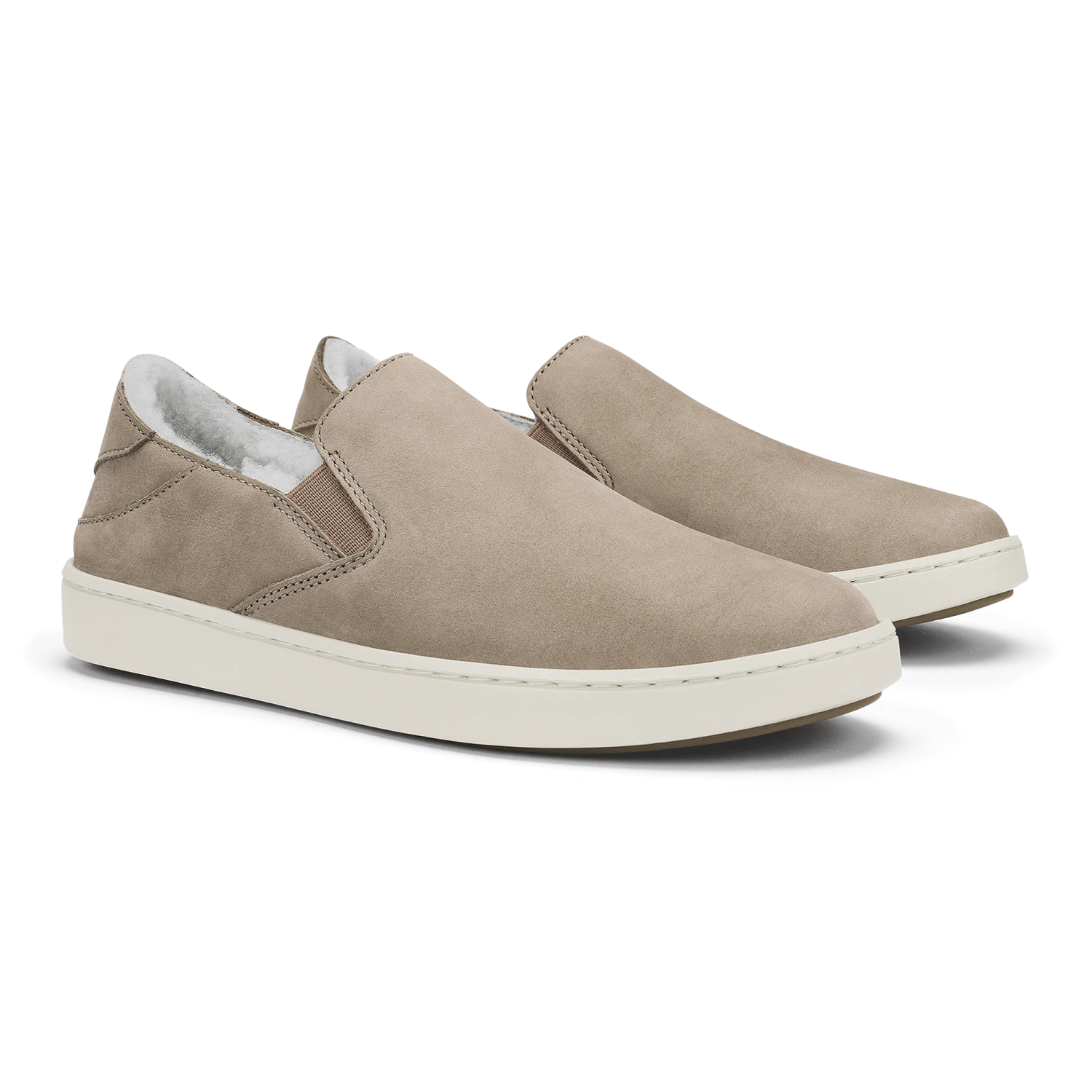 OluKai Pehuea Cozy – Taupe Grey / Taupe Grey - Image 4