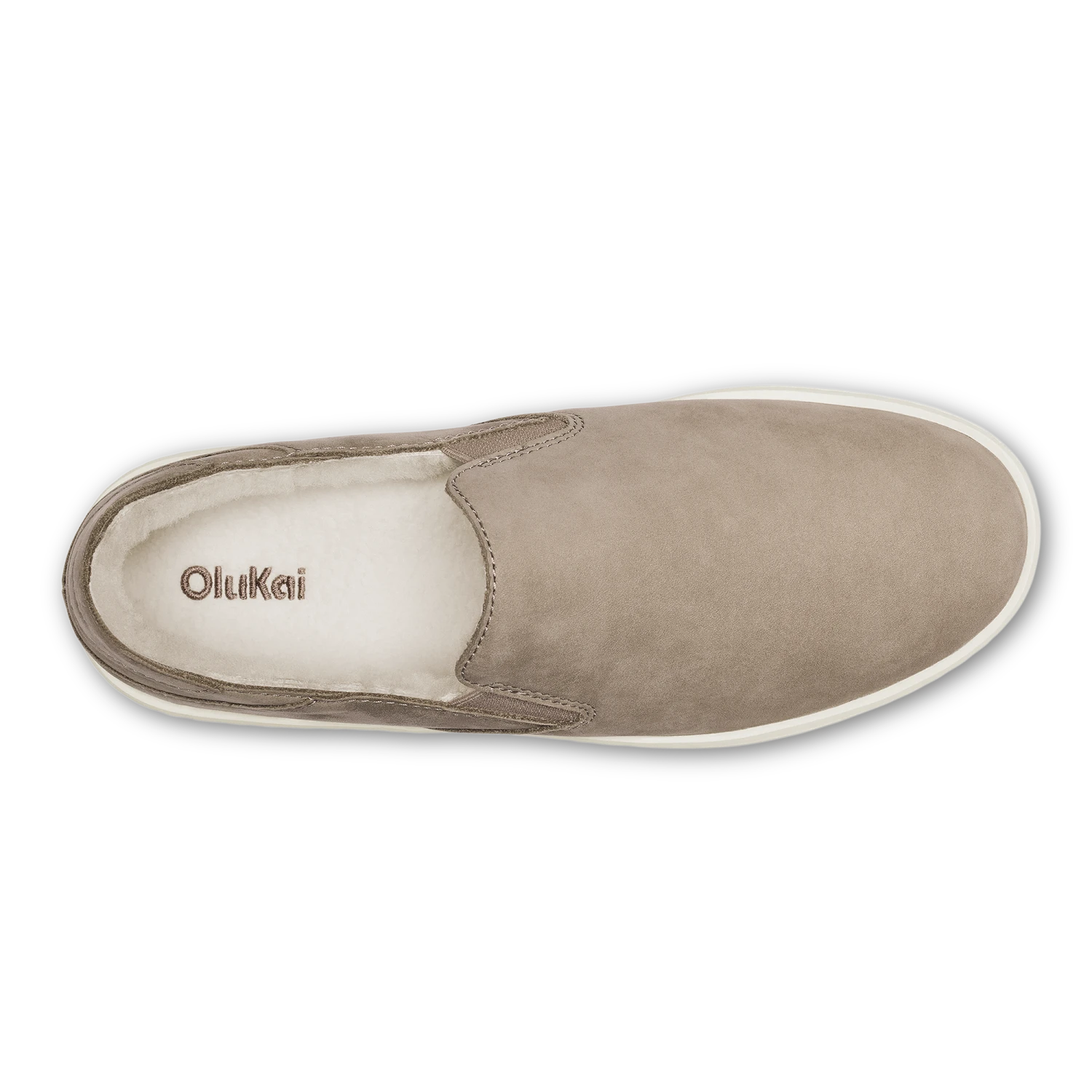 OluKai Pehuea Cozy – Taupe Grey / Taupe Grey - Image 5